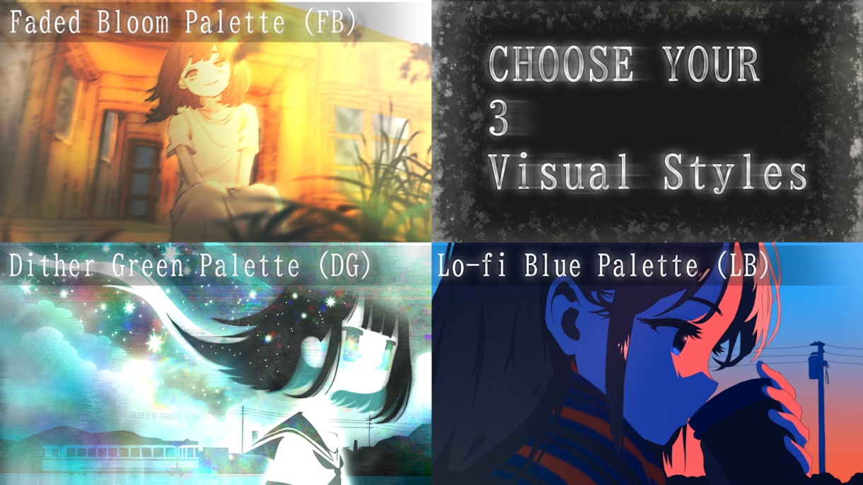 高品質なミュージックビデオ / MVを制作します ◎イラスト込み！あなたの楽曲の世界観を、完全オーダーメイドで イメージ2