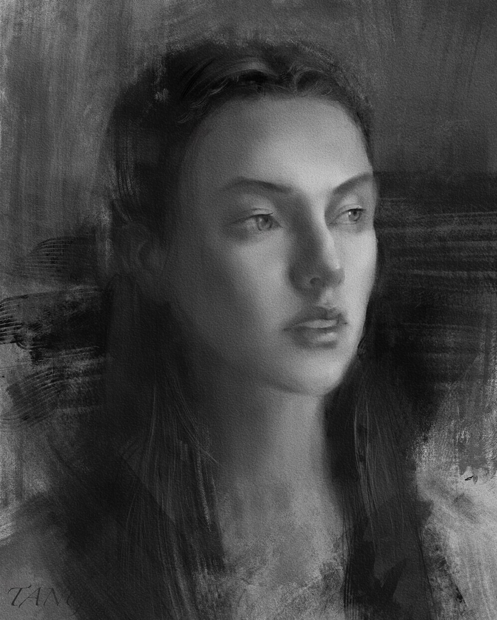 リアルなタッチで似顔絵を描きますます リアルなタッチで写実的表現の似顔絵を描き イメージ6
