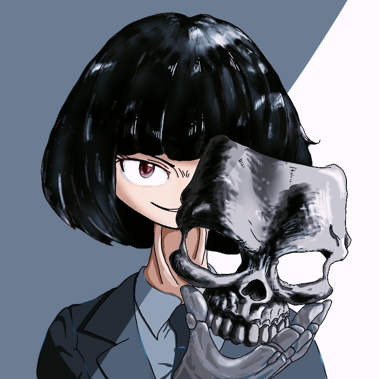 有償オリジナルイラスト書きます ガイコツ、異業種、セーラー服JKのオリジナルイラストなど イメージ5