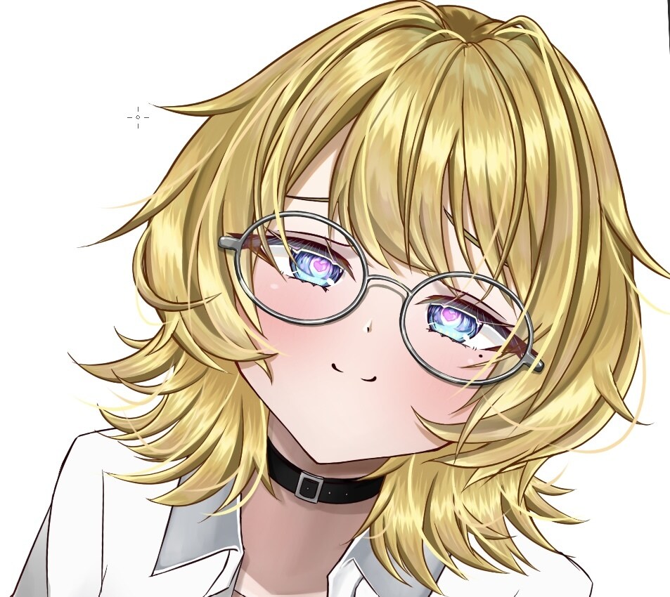 キラキラ髪少女のイラスト描きます アイコンや動画のサムネイル等に！ イメージ1