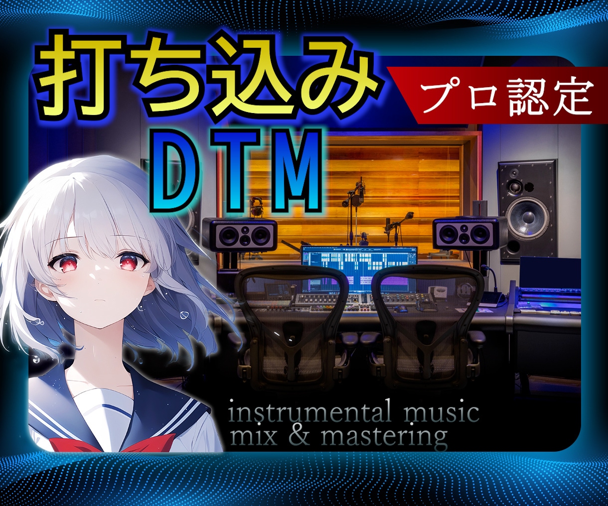 音楽家がプロクオリティでDTM打ち込み代行します 打ち込みした音源がなんかイマイチ…プロにお任せください！ イメージ1