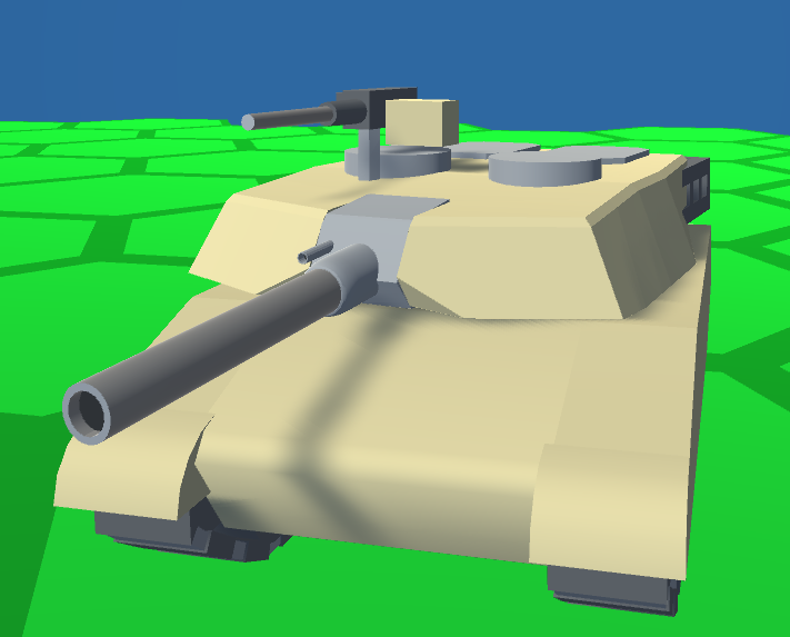 ゲーム用ローポリ3Dモデルを制作します 車両・兵器に強い、Unity導入を考慮したモデルを制作 イメージ1