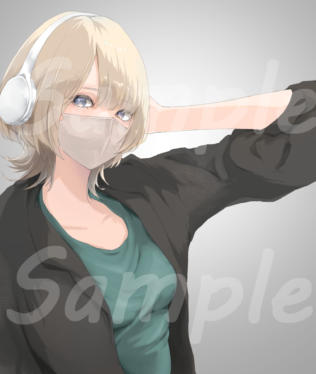 カッコイイ・美人系の女の子イラスト描きます 顔の良さには自信があります！！ イメージ2