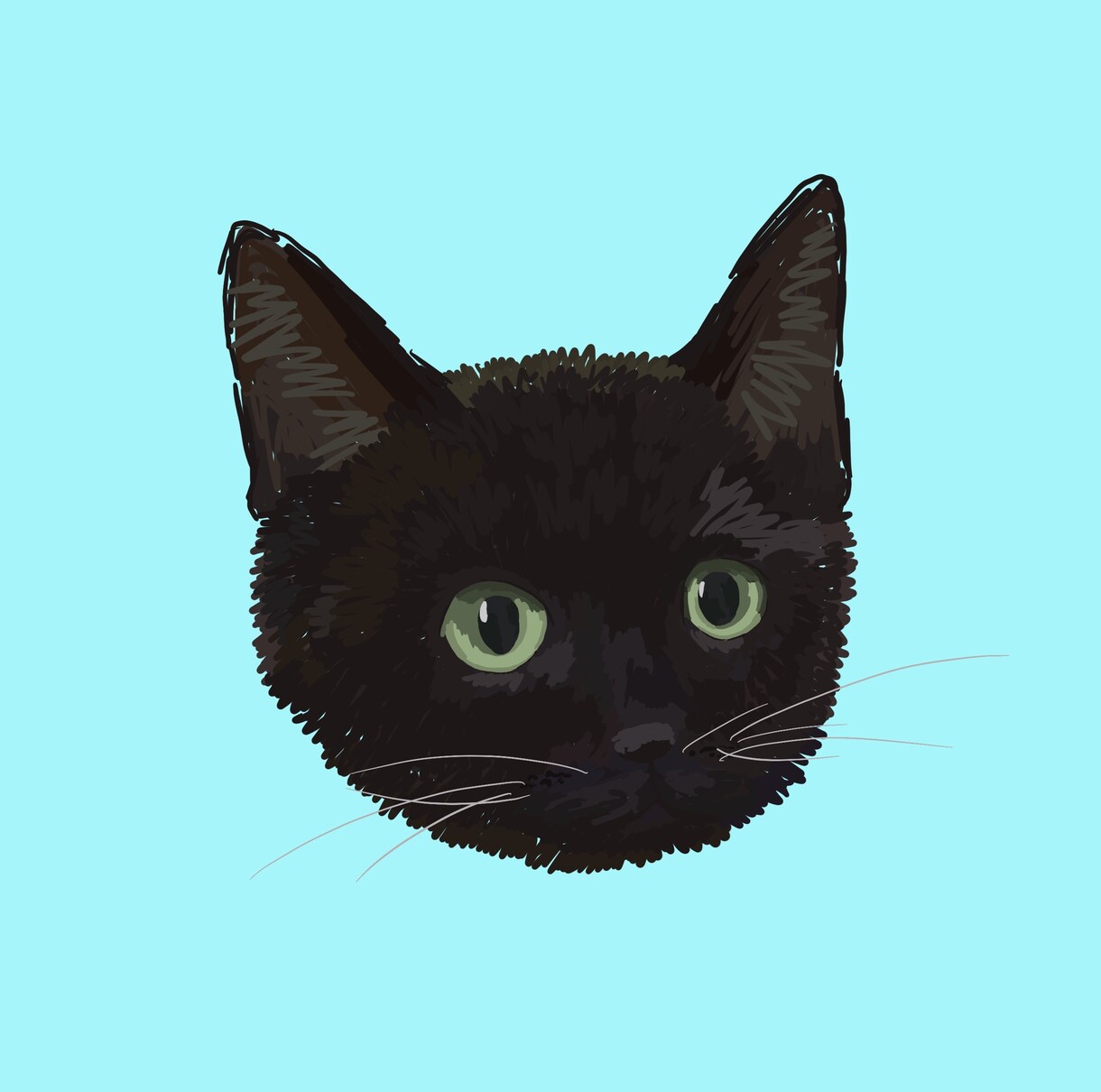あなたの猫さんのイラストをかきます ＊お名前いりのすてきな似顔絵＊ イメージ3