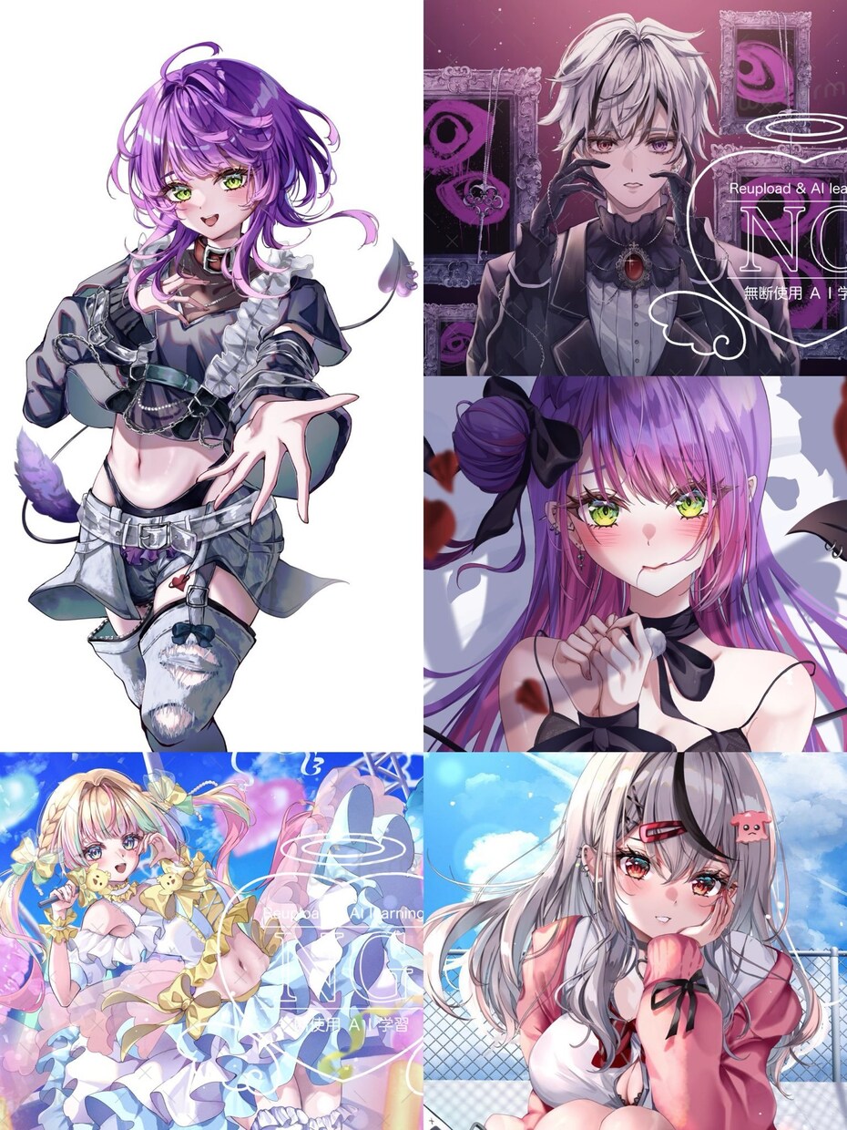 ご要望に合わせたイラスト描きます 綺麗と可愛いかっこいいを兼ね備えたイラストを男女共に得意です イメージ4