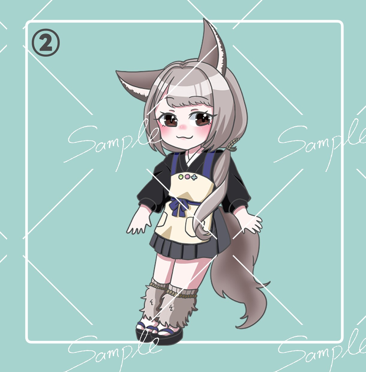あなたの魅力的なミニキャラ承ります 色々なタイプのミニキャラを提供いたします。 イメージ3