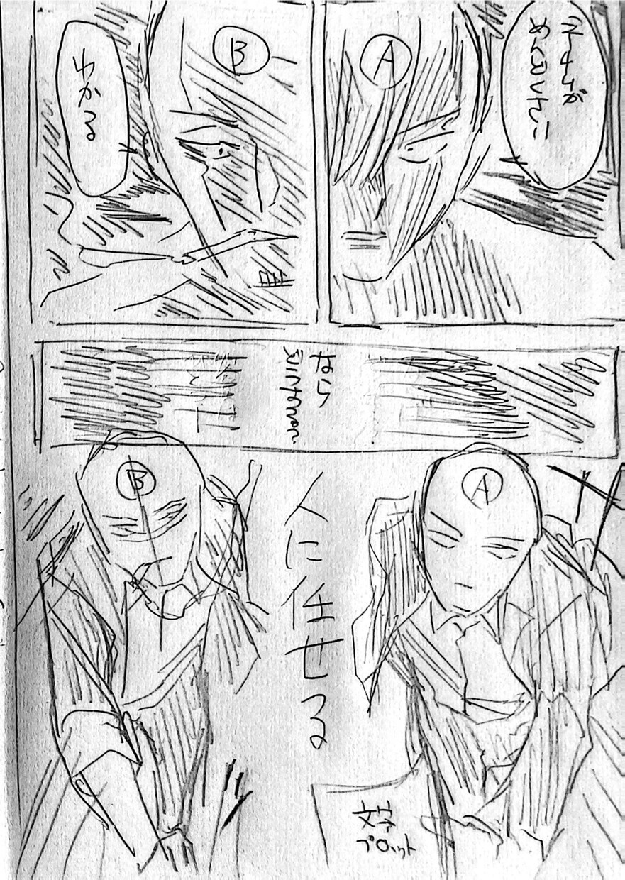 マンガの【ネーム制作】を致します 漫画業界で30年近く描いている元プロが制作します！ イメージ3