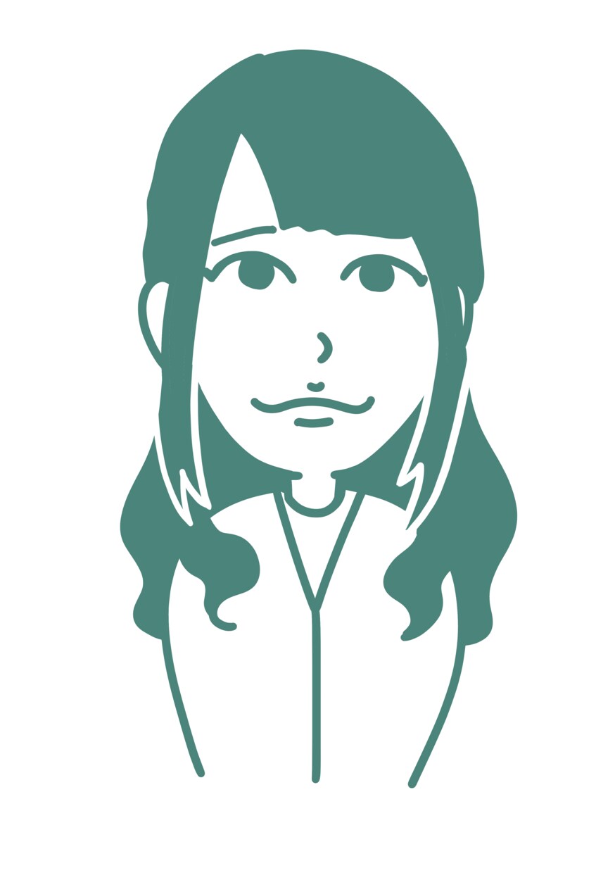 似顔絵アイコン作成します 顔写真を共有いただくだけでシンプルな似顔絵アイコンが完成 イメージ7