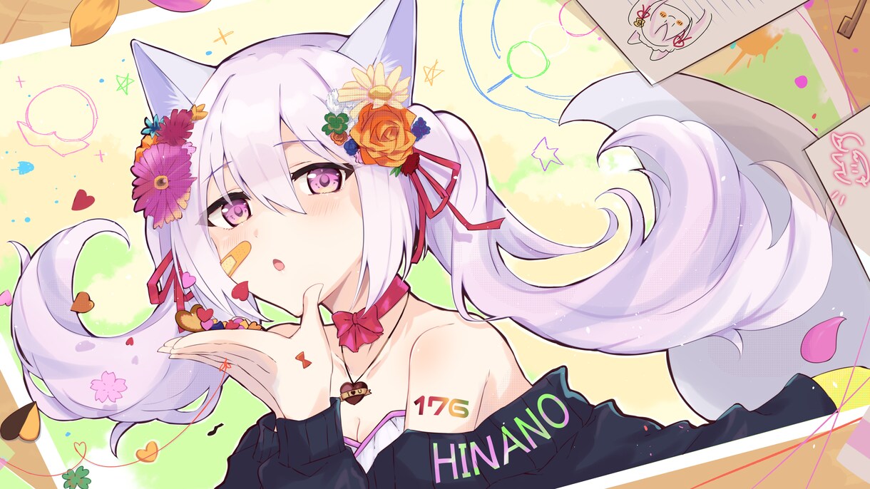 歌ってみた動画用イラストお描きします あなただけのイラストで動画のクオリティアップ！ イメージ6