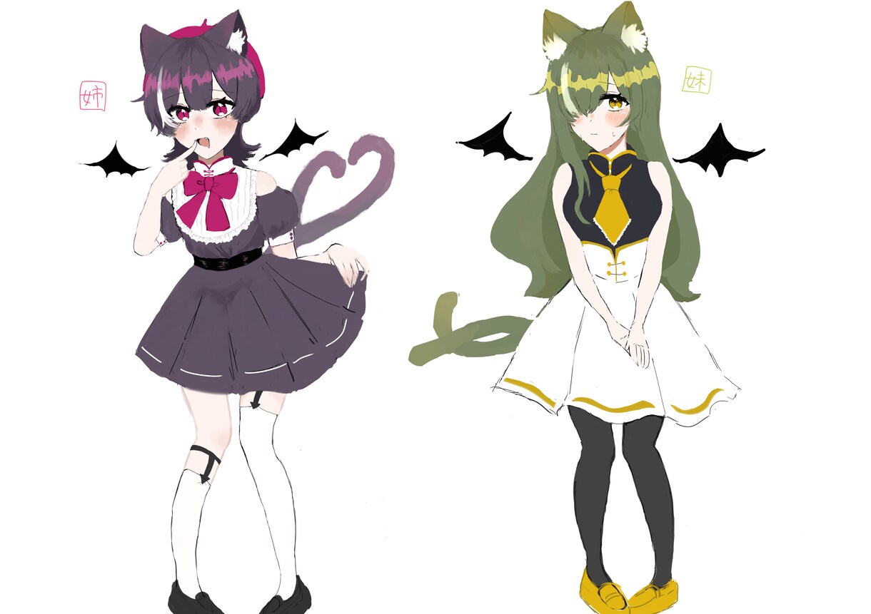 個性溢れるイラストを制作致します アイコン,ヘッダー,キャラデザなど何でも受け付けてます◎ イメージ3