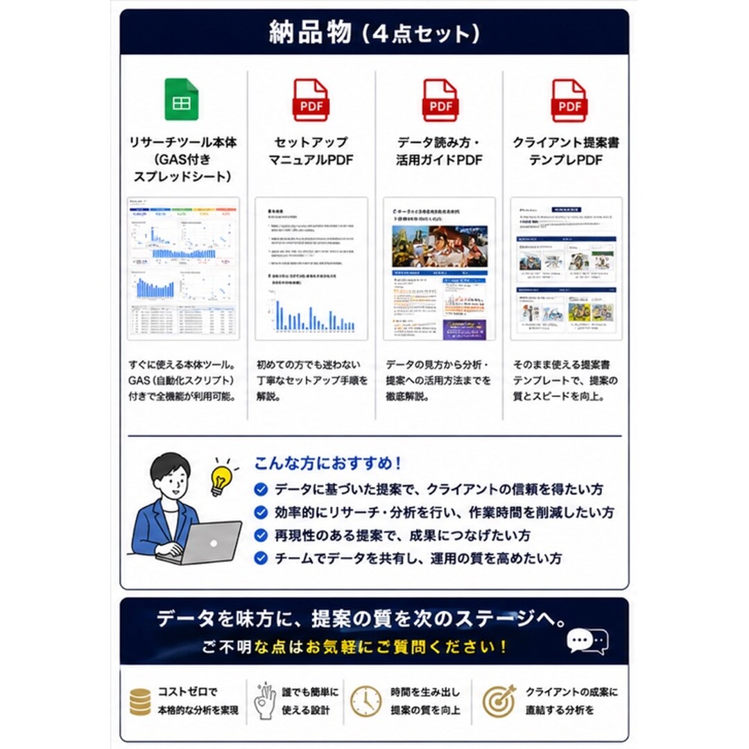 YouTubeリサーチツールを販売します YouTubeバズ動画分析ツール＋ノウハウセット イメージ3