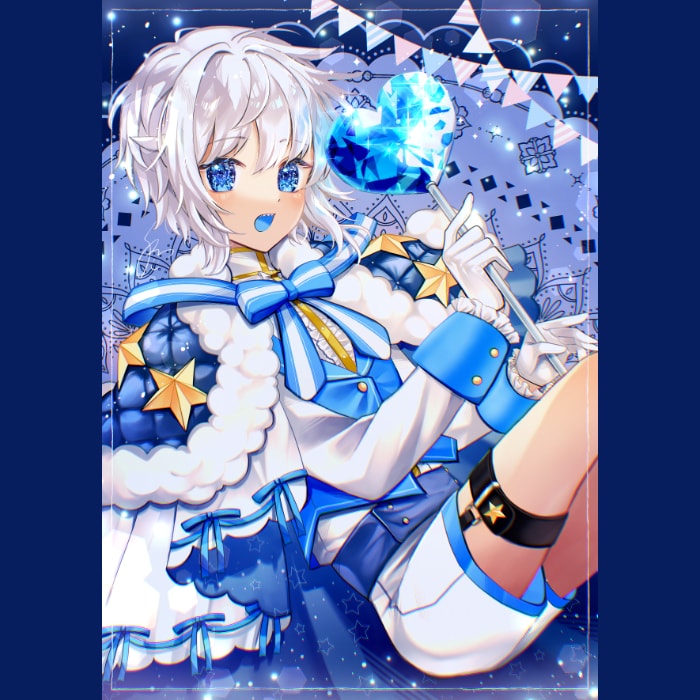 様々な場面に使用できる一枚イラストを製作いたします 配信、アイコン、歌みた、返礼品、記念など イメージ6