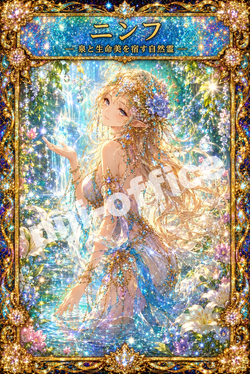 精霊妖精ガチャ｜霊視で貴方の自然霊を鑑定します 願いは隠して叶う！霊視で引き当てる自然霊お守り イメージ8