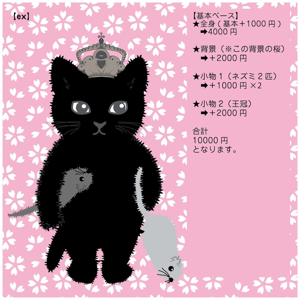 猫の似顔絵をディフォルメして描きます アイコンやヘッダーなどにどうぞ！ イメージ6