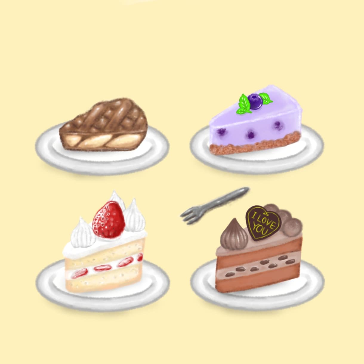 カフェ等のメニュー表おしゃれに描きます カフェやレストランなどのメニュー表のイラストを描きます！ イメージ1