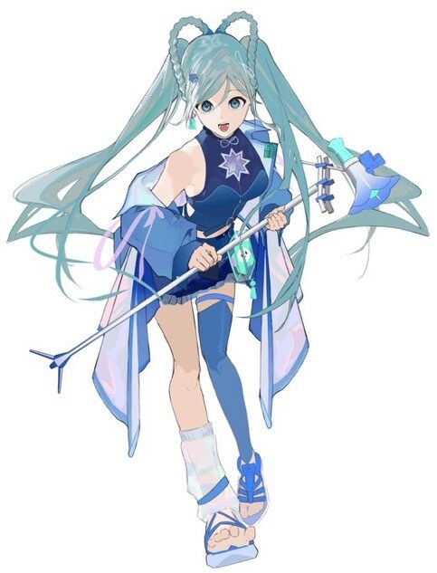 光を意識した鮮やかなイラストなどを制作します 可愛い系や少しかっこいい系の女の子を得意としています。 イメージ3