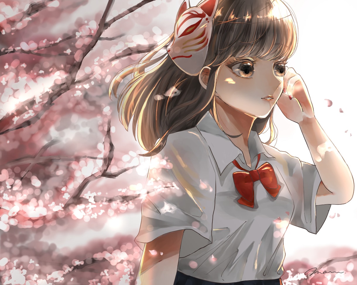 イメージ通りのイラストを高クオリティでお描きします 色彩豊かで透明感溢れるアニメ調タッチで頭の中をそのまま絵に！ イメージ1