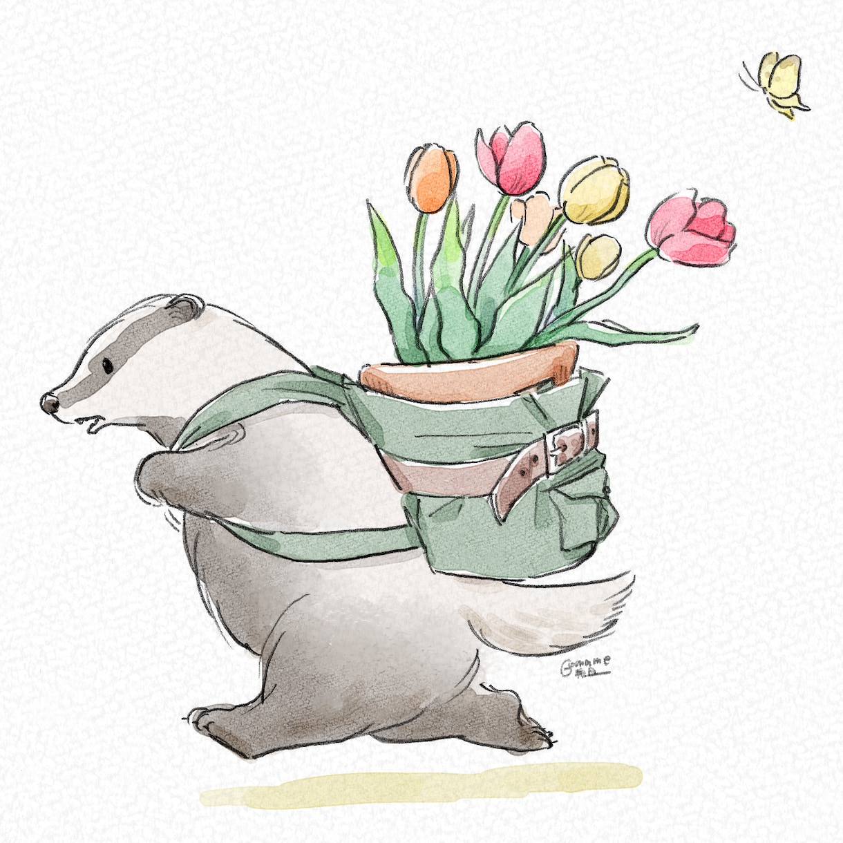 コミカルな動物イラスト描きます ペットの絵や似顔絵代わりにも！用途に合わせてお描きします イメージ8