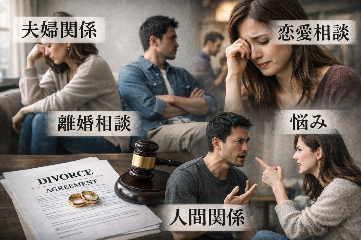 モラハラ.DVで限界の方へ本音で寄り添います モラハラ.DV.離婚相談　否定しません イメージ1