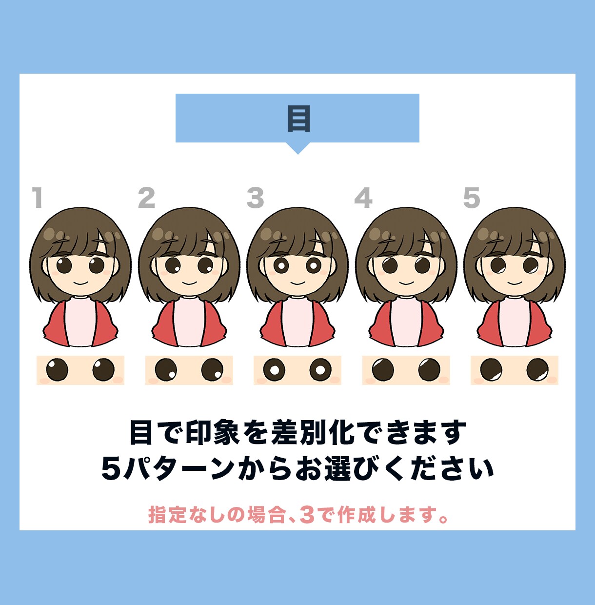 かわいい似顔絵アイコンイラスト描きます SNSやブログ用に。お写真などから描きあげます。 イメージ7