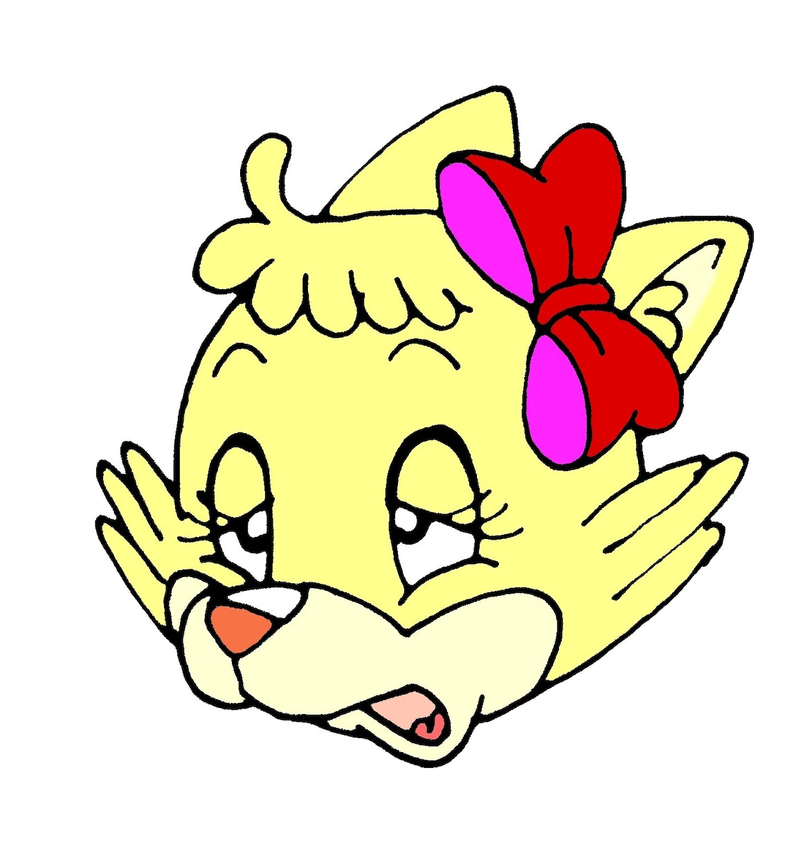 擬人化された猫のイラストアイコンは和ませます 全可8点ある女の子の可愛い猫のアイコンは色々な場面に使えます イメージ7