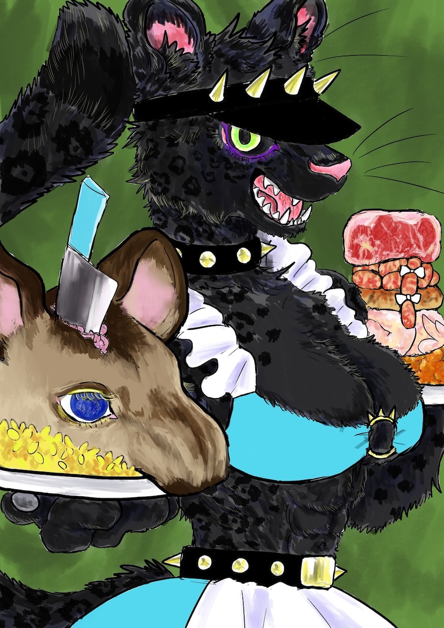 動物のイラスト描きます 可愛くちょっと毒っぽい、動物たちを届けます！ イメージ5