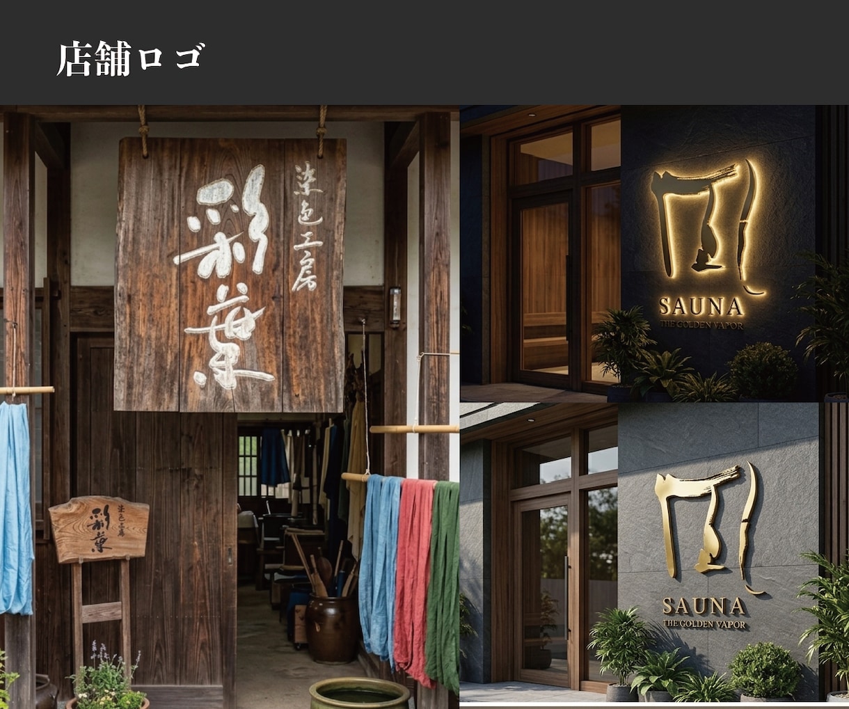 商用筆文字ロゴ｜歴20年のプロ書道家が書きます 元教員スキルを活かした丁寧なヒアリングで、想いを最高の形に。 イメージ3