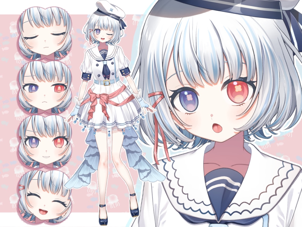 Vtuberになりたい方！ライブ2dモデル作ります あなただけのVtuberを作れます！ イメージ4