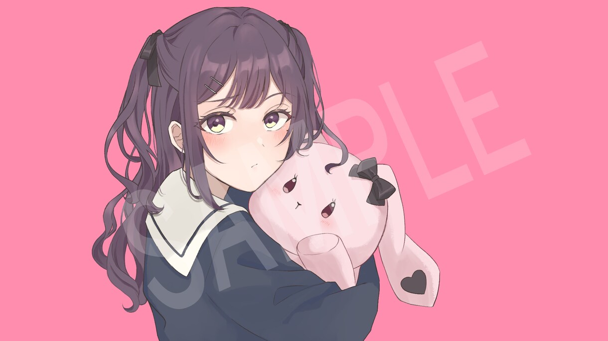 イラスト作成いたします 歌ってみた、サムネイルに/15万再生突破動画経験有り！ イメージ6