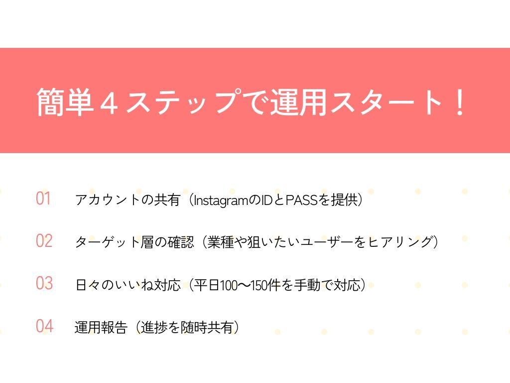 Instagramのいいね運用代行します 法人だから安心してお任せください イメージ8