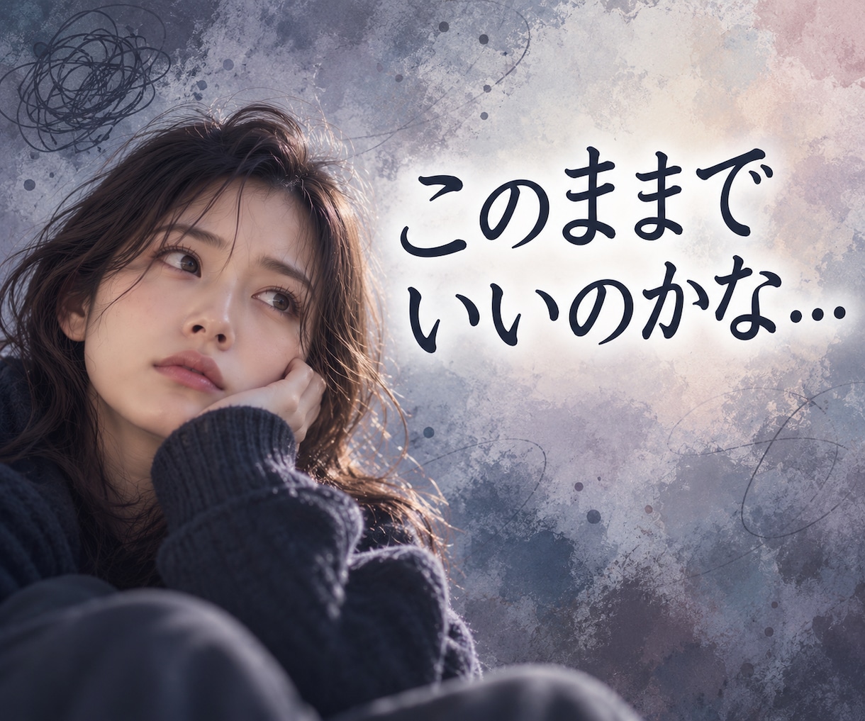 言葉にならないモヤモヤをとことん優しく受け止めます 「理由は分からないけど、なんとなく不安」そんな気持ちも大丈夫 イメージ1