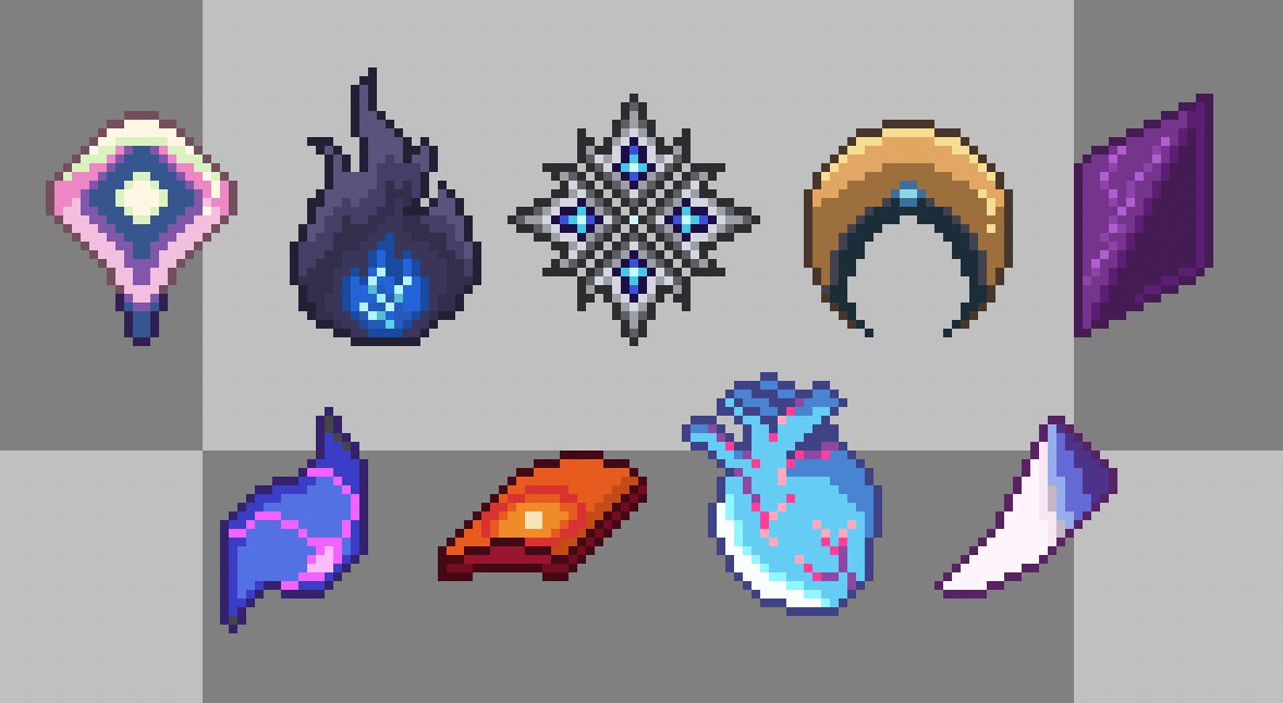 ドット絵でキャラクター等作成します 人物・モンスター・ゲーム武器・アイテムなど何でも描きます！ イメージ6