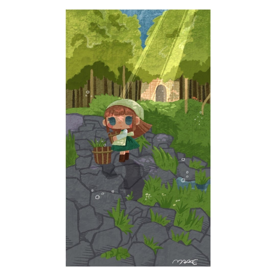 絵本のような！可愛いオリジナルのイラスト描きます デバイス壁紙やプレゼント･グッズイラストにおすすめ！ イメージ3