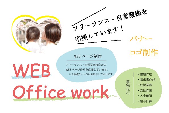 シンプルで見やすいオリジナルWEBサイト作成します フリーランス・自営業者様を応援しております イメージ1