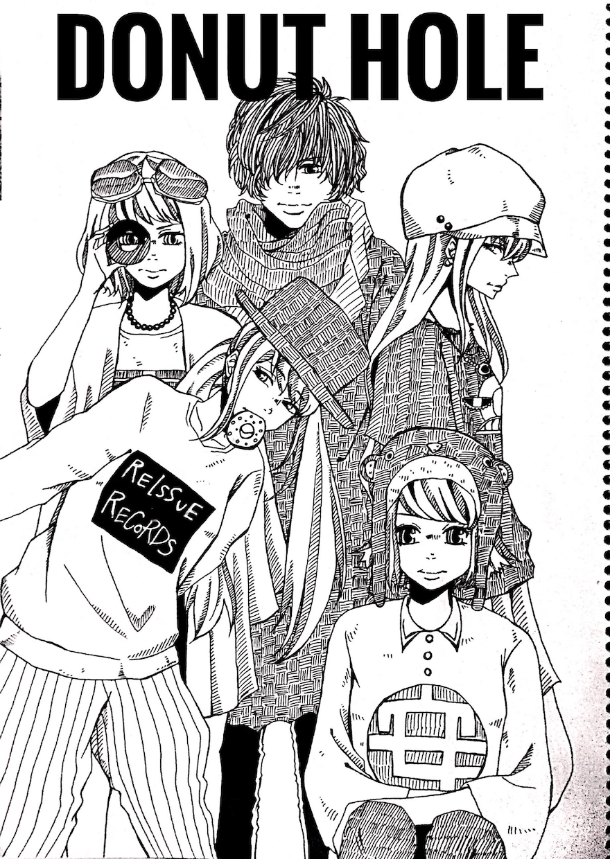 白黒アナログ米津様風イラストでアイコンお描きします 米津さんのイラストが好きな方へ イメージ4