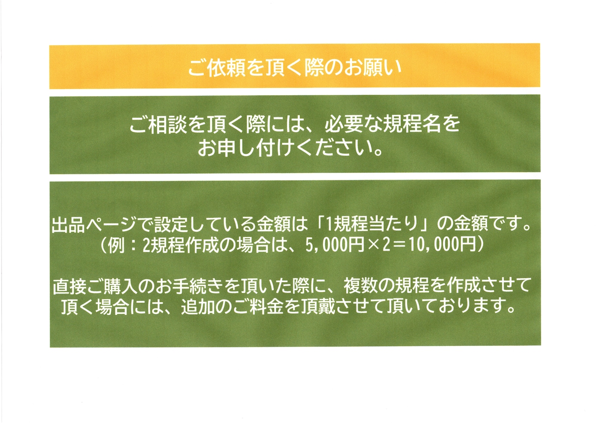 会社にあったらいいなぁという各種規則を作成します より良い職場環境のためにココナラ認定PRO出品者が作成します イメージ2