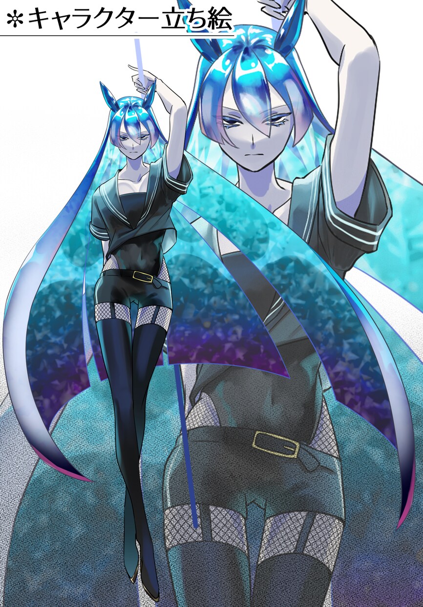 TRPG/VTuber/立ち絵をお描きします あなただけのカッコいいキャラクター立ち絵を描きます。 イメージ6