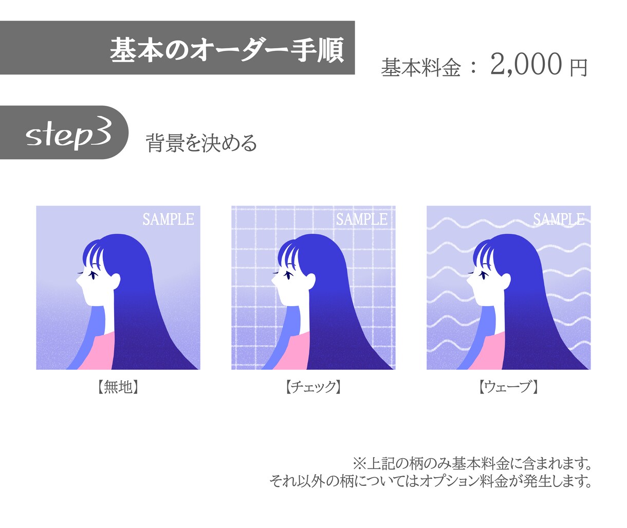 シンプルオシャレな横顔アイコンお描きします 似せすぎないのがちょうど良い！ イメージ4