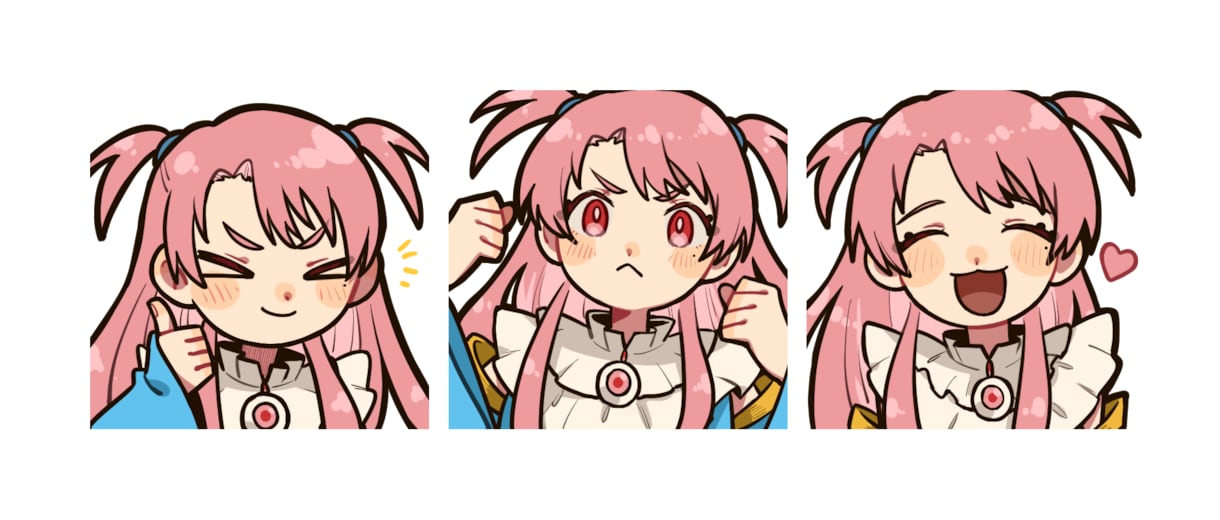 youtube・Twitchのスタンプ描きます 1枚～OK！お気軽にご相談ください！ イメージ2