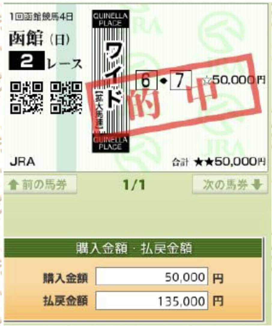 完全自動競馬投資ソフトワイドダブル的中版！売ります 適度に荒れるオッズを、仕留めていくにロジックを組んでます。 イメージ1