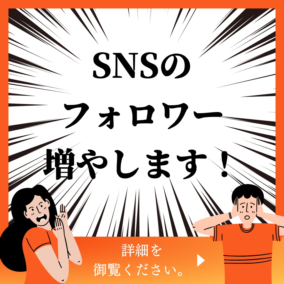 フォロワーを増やす！SNS運用を手伝います SNS始めてみたけど、どうしたらいいかわからない？ イメージ1