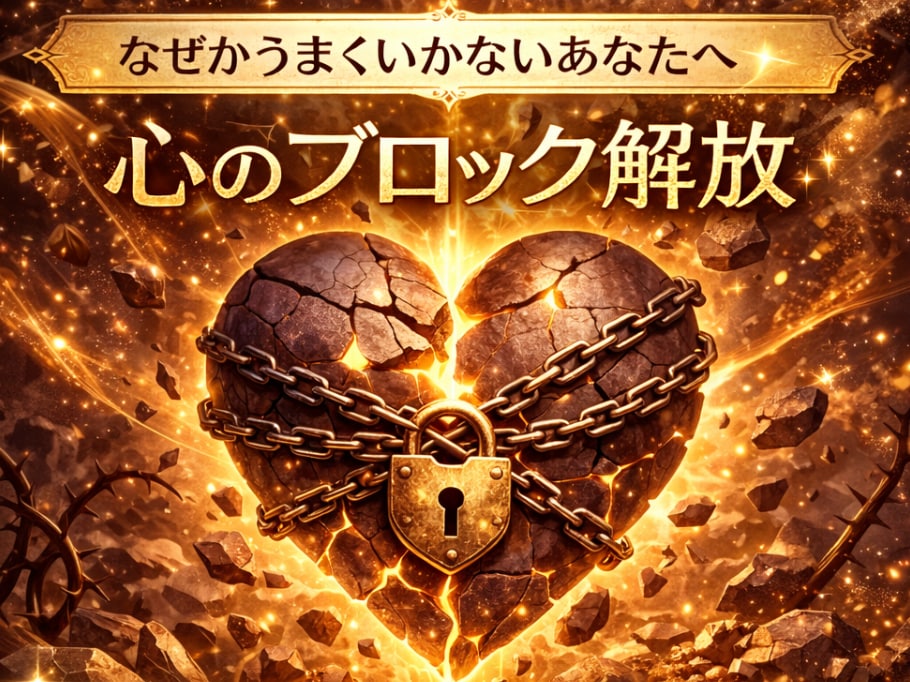本当の自分を知りたい方必見！心のブロック鑑定します あなたの本当の力を引き出す！心のブロックを解放する鑑定 イメージ1