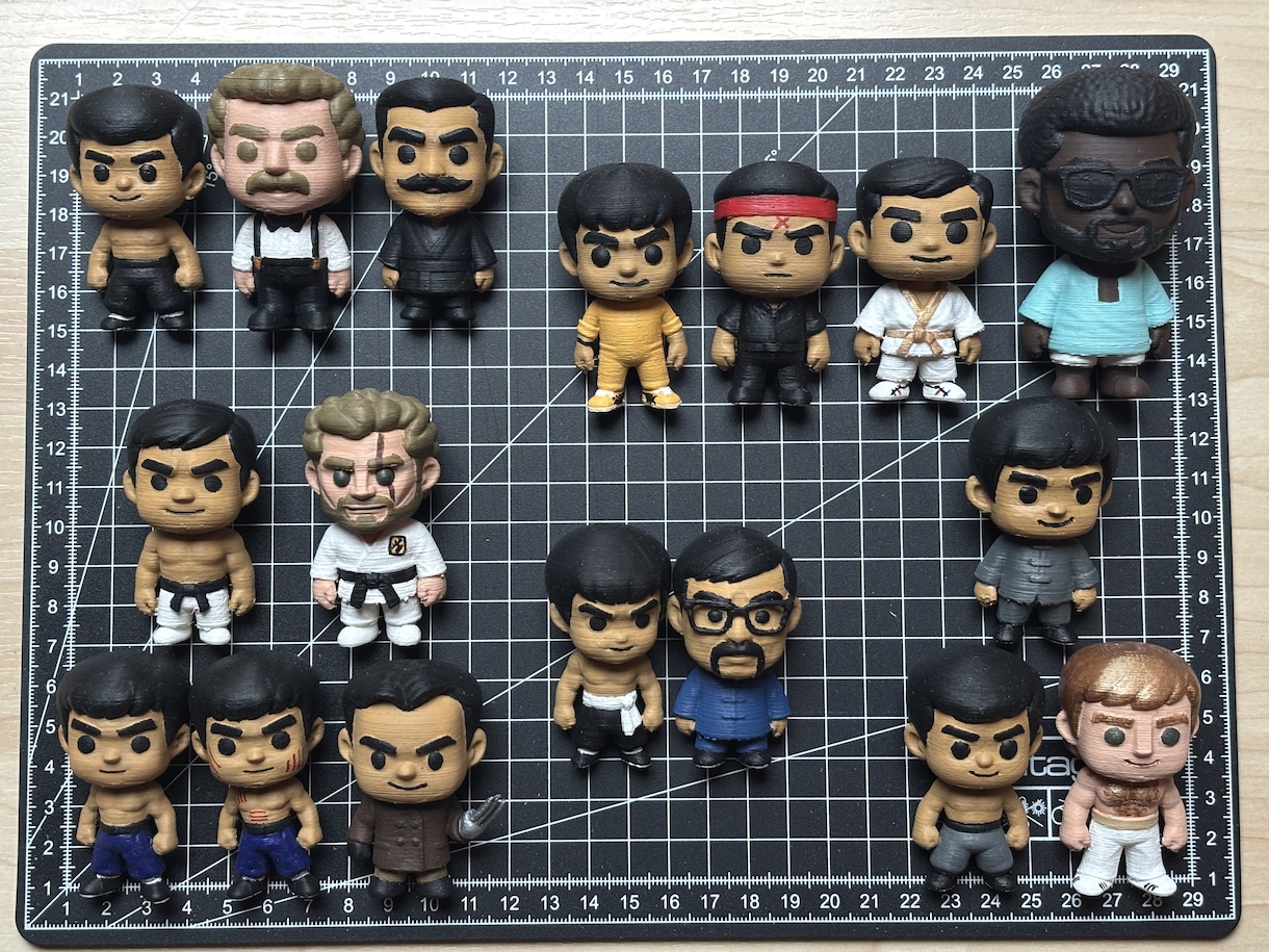 ミニフィギュアを3Dプリンタで作ります あなたのアイデアをミニフィギュアにします。 イメージ2