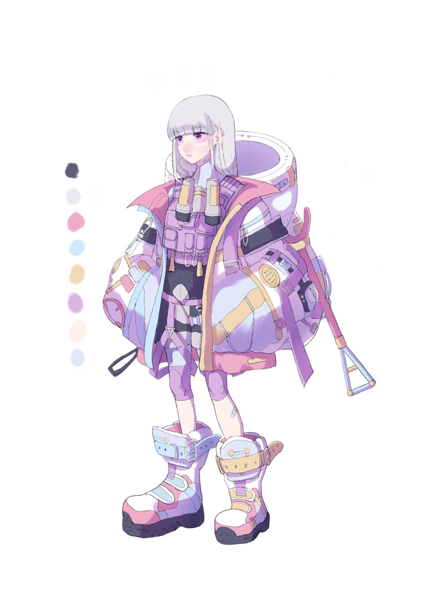 キャラクターデザインからVRM化まで承ります Vtuberになりたい方、ゲームのキャラクターなどにおすすめ イメージ2