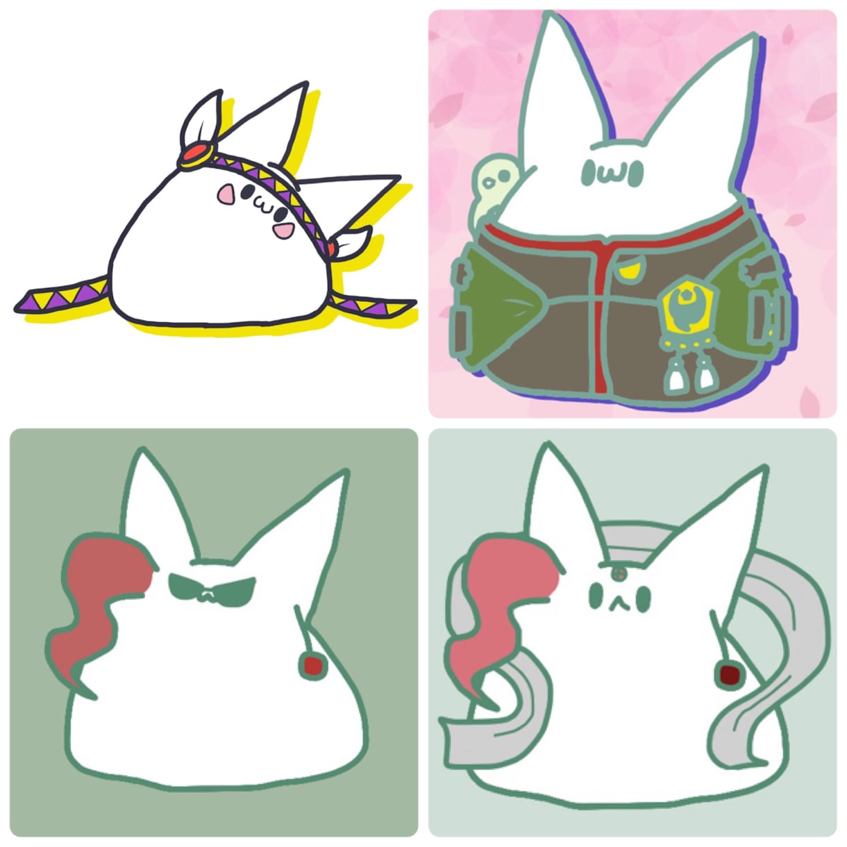 もちもちにゃんこのイラスト描きます ゆるくて可愛いイラストをお求めの方へ イメージ2