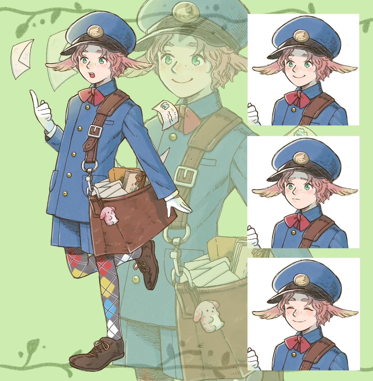 TRPG・ゲーム・動画等の立ち絵をお描きします ファンタジー系が得意♫自分だけのキャラクターを作りませんか？ イメージ6