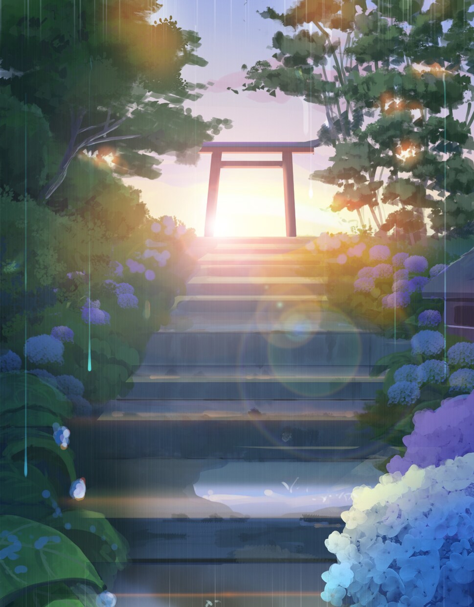 ハイクオリティな背景イラスト描きます 美麗ライティングの背景イラスト、興味ありませんか？ イメージ8