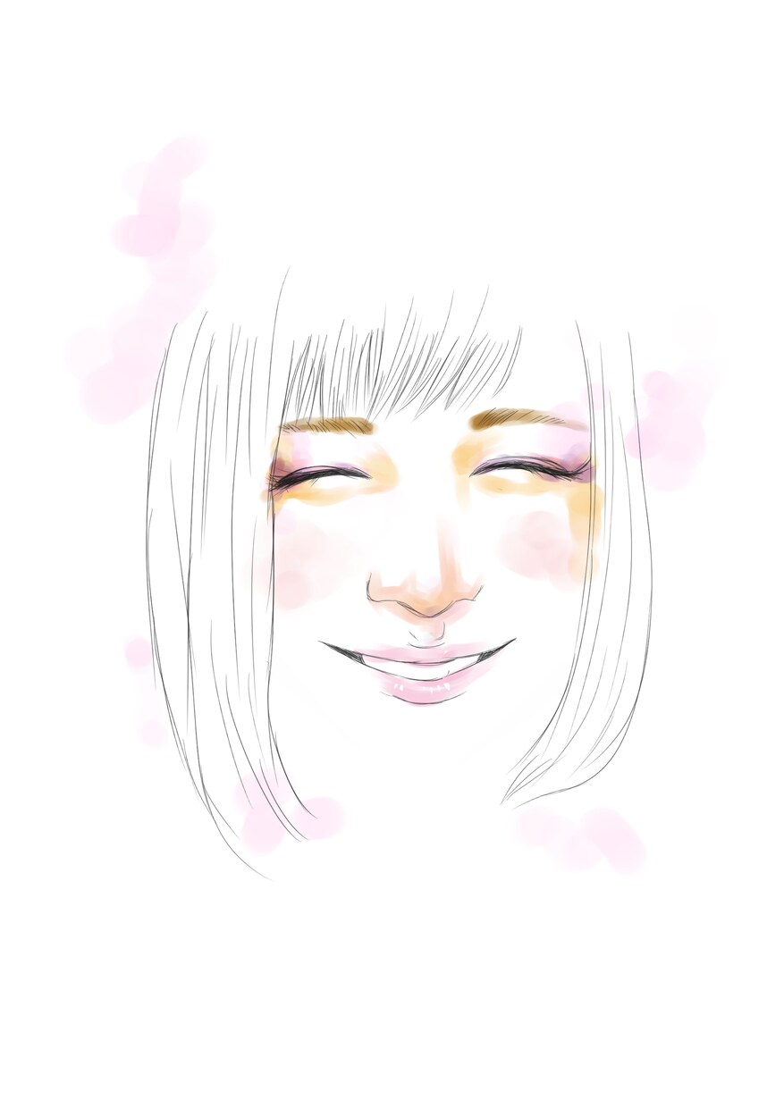 水彩風のアイコン似顔絵イラスト作成します ちょっぴりオシャレで可愛らしい似顔絵はいかがですか？ イメージ3