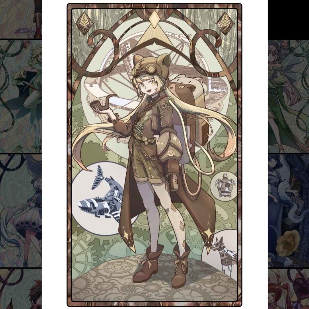 あなた向けのオリジナルキャラクターを作成します あなたの説明に応じて、あなたの欲しいキャラクターを描きます！ イメージ1