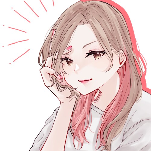 SNS用のオリジナルアイコンお描きします 可愛い、綺麗めのアイコンが欲しい方に！ イメージ1